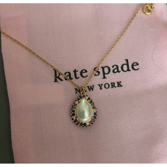 kate spade Jewelry - Kate Spade Brilliant State Pearl Necklace